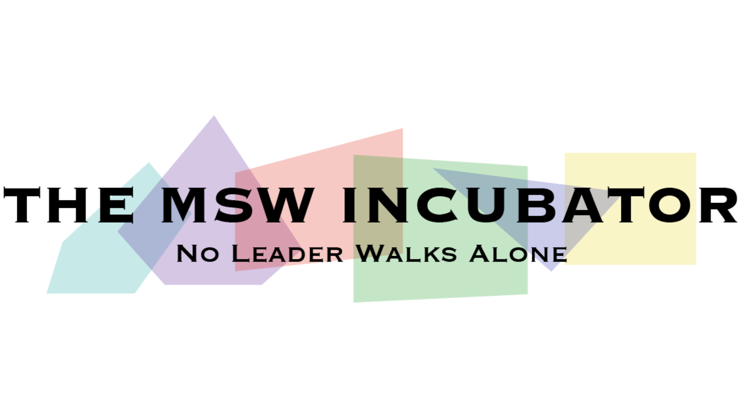 THE MSW INCUBATOR HUB